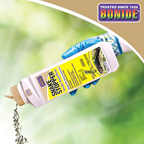 Bonide Snake Stopper Snake Repellent, 1.5 lbs Ready-to-Use Granules, Outdoor Deterrent for Snakes, Lizards, Iguanas