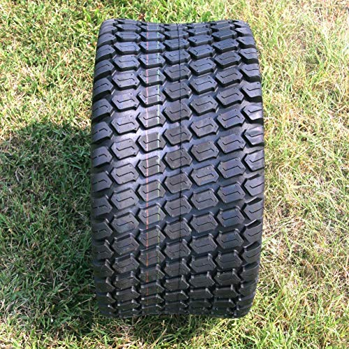 Hoosier Wheel 4 Ply Lawn Mower Tire - Set of 2 Tires (Compatible with JD Mowers and Many More)