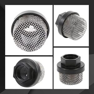 CDIYTOOL 6 Pcs Hose Inlet Strainer Filter, Inlet Suction Strainer Garden Hose Strainer Filter Pump Inlet Strainer Sprayer Filter 7/8 Thread for Garden Washers Water Filter Sprayer 390 395 495