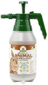 bobbex animal repellent ready-to-use e-z pump outdoor rabbit, squirrel, and chipmunk repeller spray (48 oz.) 4v-lcop-c4op
