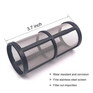 HuaYao 2Pack Sediment Filter Attachment for Garden Hoses and Pressure Washers 3/4" 100 Mesh Screen