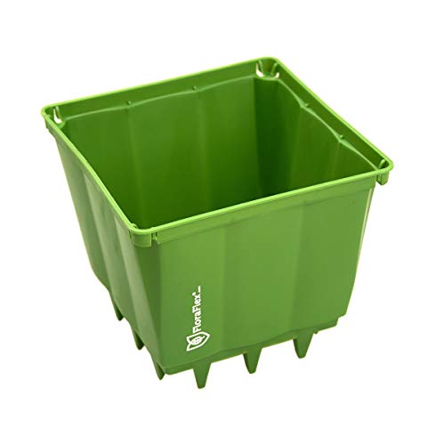 FloraFlex FF343 PotPro 6" Pot (3-Pack), Green