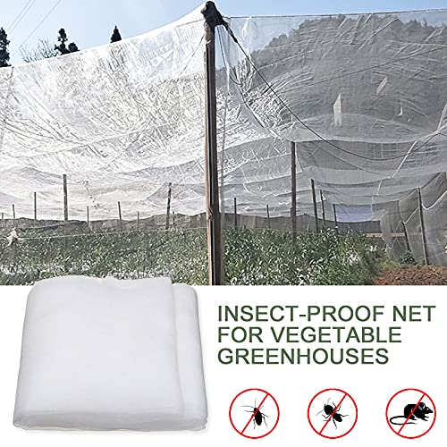 Guolarizi Insect Protection NetPE Material Mesh ClothPlastic ReusableFarmFlowers (as Show)