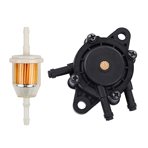 Hipa Fuel Pump + Fuel Filter for D100 D105 D110 D120 D125 D130 D140 D150 D155 D160 D170 Garden Lawn Mower