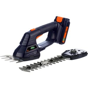 scotts outdoor power tools lss020s 20-volt cordless shrub shear combo, 1.5ah battery & fast charger included, black