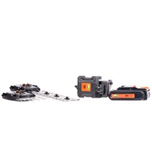 Scotts Outdoor Power Tools LSS020S 20-Volt Cordless Shrub Shear Combo, 1.5Ah Battery & Fast Charger Included, Black