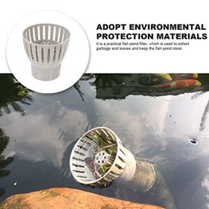 BCOATH 1 pc Tool Strainer Garbage Leaves Outdoor Plastic Garden Tank Collector Leaf Catch Drainage Pond Environmentally Basket Outlet Cleaner Skimmer Cover Sink Tasteless Gare