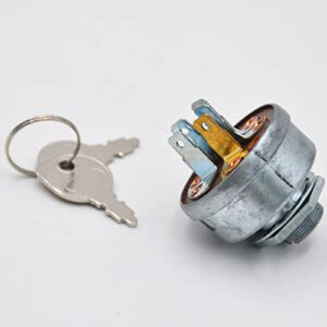 Craftsmen Riding Lawn Mower Ignition Switch with 3 Position 2 Keys 5 Terminals STD365402 24688 725-0267 925-0267 21064 42106