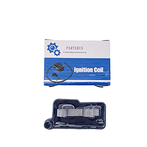 PARTSRUN ID#C11907 Ignition Coil Replaces A411000500 A411000501 for Echo ES-250 PB250LN PB252 PB-250 with boot and spring ZF277-1