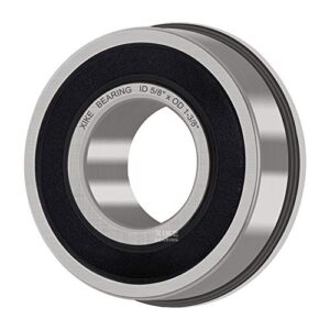 5/8" Bearing (Pack - 10), ID 5/8" x OD 1-3/8" - Lawn Mower and Wheelbarrows & Carts Wheel Bearing - Marathon# 60602 Flanged Precision Ball Bearing.