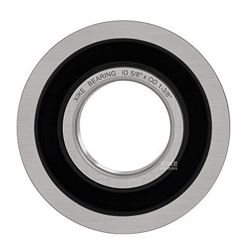 5/8" Bearing (Pack - 10), ID 5/8" x OD 1-3/8" - Lawn Mower and Wheelbarrows & Carts Wheel Bearing - Marathon# 60602 Flanged Precision Ball Bearing.