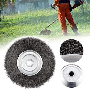 SOFW Wire Trimmer Blade Steel Wire Wheel Garden Brush Lawn Mower Cutter Blade Trimmer Metal Blades Trimmer Head Garden Grass Trimmer Head