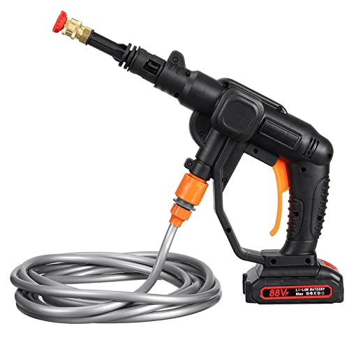 High Pressure Washer, 4000W Car Washing Machine, Cordless Portable Electric Water High Pressure Washer Gun, Used for Floor Cleaning of Car Washes and Garden Watering