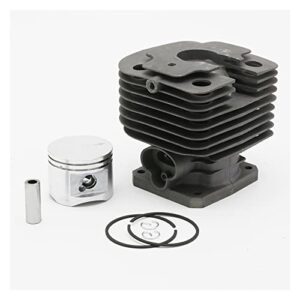 unbrands outdoor power tools 42mm & 44mm cylinder piston set compatible with stihl fs450 fs480 fs 450 480 garden tools grass trimmer cutter spare parts cylinder piston (size : fs480 44mm)