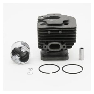 Unbrands Outdoor Power Tools 42MM & 44MM Cylinder Piston Set Compatible with Stihl FS450 FS480 FS 450 480 Garden Tools Grass Trimmer Cutter Spare Parts Cylinder Piston (Size : FS480 44MM)