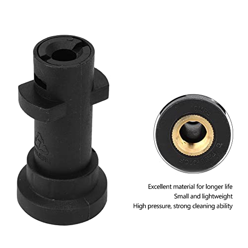 Washer Nozzle, G1/4 Washer Hose Nozzle Adapter Garden Hose Nozzle High Pressure Washing Machine Nozzle Joint Fit for Karcher K2~K7