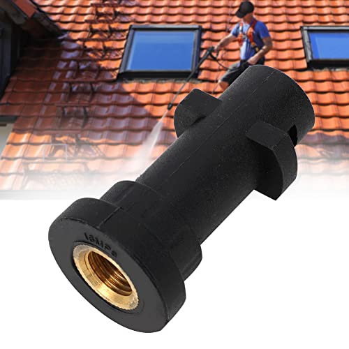 Washer Nozzle, G1/4 Washer Hose Nozzle Adapter Garden Hose Nozzle High Pressure Washing Machine Nozzle Joint Fit for Karcher K2~K7