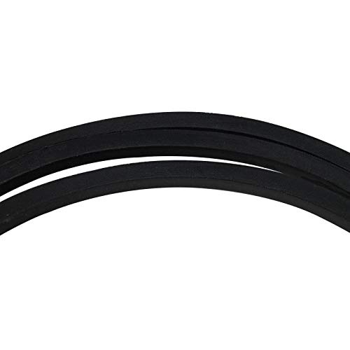 UpStart Components 2-Pack M144044 Drive Belt Replacement for John Deere X384 Lawn and Garden Tractor - PC12712 - Compatible with M152284 Transmission Belt