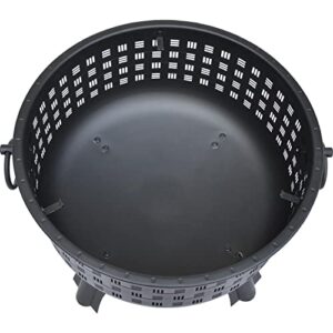 Landmann 26112 Garden Lights Brunswick Firepit, Black