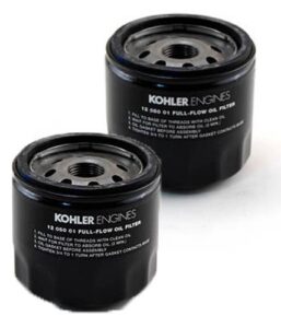 kohler (2 pack) 12 050 01-s engine oil filter for ch18 – ch25 and cv18 – cv25, model: , home/garden & outdoor store