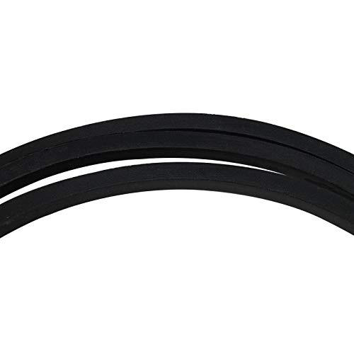 UpStart Components 2-Pack M144044 Drive Belt Replacement for John Deere X354 Lawn and Garden Tractor - PC12709 - Compatible with M152284 Transmission Belt
