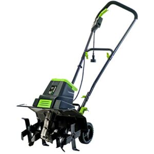 earthwise power tools by alm tc70125ew tiller, 16-inch, 12.5-amp, black