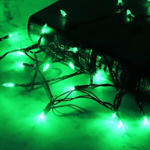 Vicila 200 LED Green Christmas String Lights, Mini String Lights Outdoor 8 Modes Connectable Fairy Lights for Garden, Patio, Yard, Holiday, Xmas Tree, Halloween Decor
