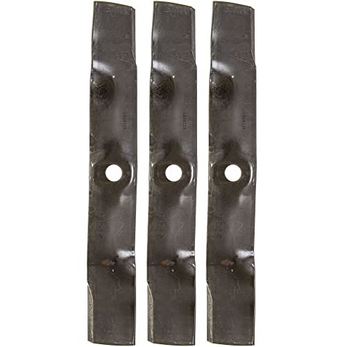 John Deere UC22009 Mower Blades 3-Pack 48" Deck GX 325 335 345 X 300 320 324 500 LT 180 Z 425