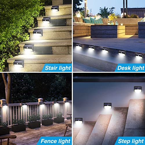 Solar Outdoor Lights, [138 LED/4 Packs] Solar Motion Sensor Security Lights with 3 Lighting Modes Wireless Solar Wall Lights Waterproof Solar Powered Lights for Garden Fence Yard Deck Garage