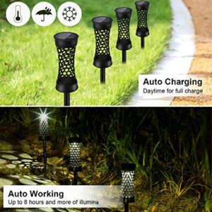 YoungPower Solar Pathway Lights, Outdoor Upgraded Bright Solar Lights Waterproof Auto On/Off Garden Lights Sun Powered Landscape Lighting for Garden, Yard Patio Walkway 1 Pack, White