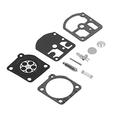 BOTEGRA Chainsaw Gasket, Stable Carburetor Rebuild Kit High Accuracy with Storage Box for Garden Tools