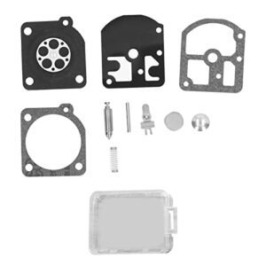 BOTEGRA Chainsaw Gasket, Stable Carburetor Rebuild Kit High Accuracy with Storage Box for Garden Tools