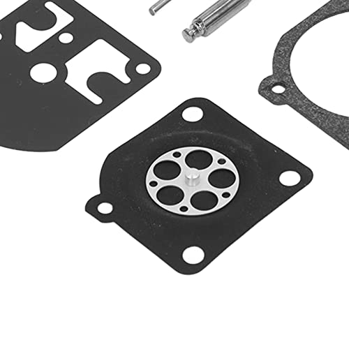 BOTEGRA Chainsaw Gasket, Stable Carburetor Rebuild Kit High Accuracy with Storage Box for Garden Tools