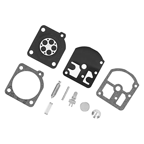 BOTEGRA Chainsaw Gasket, Stable Carburetor Rebuild Kit High Accuracy with Storage Box for Garden Tools