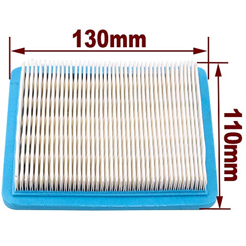 Butom (Pack of 2) 491588S 491588 Air Filter with 493537S 493537 Pre-Cleaner Fit for Briggs and Stratton 625e 675ex 725ex 625-675 series Toro 20330 20331 20332 20333 20067 20092