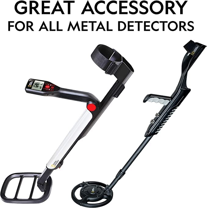 NATIONAL GEOGRAPHIC Metal Detector Accessories - Sand Sifter Scoop & Shovel for Metal Detecting, Digging at the Beach & More