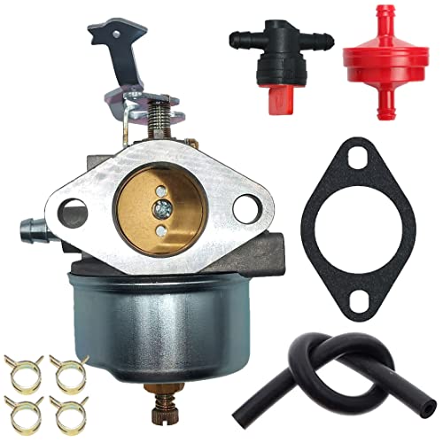 XingLi 632424 Carburetor fits for Tecumseh Carburetor Fits Specific Lawn & Garden 631533 631564 HH100 HH120 4-Cycle Horizontal Carb