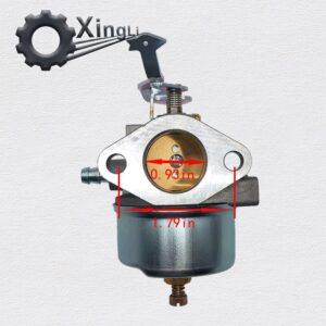 XingLi 632424 Carburetor fits for Tecumseh Carburetor Fits Specific Lawn & Garden 631533 631564 HH100 HH120 4-Cycle Horizontal Carb