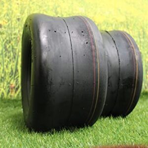 Set of Two 13X6.50-6 4 Ply Turf Tires for Lawn & Garden Mower 13X6.5-6