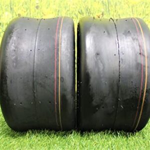 Set of Two 13X6.50-6 4 Ply Turf Tires for Lawn & Garden Mower 13X6.5-6