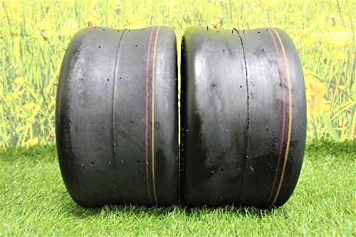 Set of Two 13X6.50-6 4 Ply Turf Tires for Lawn & Garden Mower 13X6.5-6