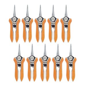 zenport h350lc micro-trimmer shear, 6.7-inch, 1, orange