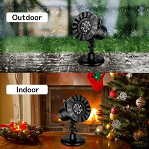 cjc Projector Lights 14 Pattern Gobos Garden Lamp Lighting Waterproof Sparkling Landscape Projection Light for Christmas Halloween Holiday Home Decoration Wall Motion Decoration