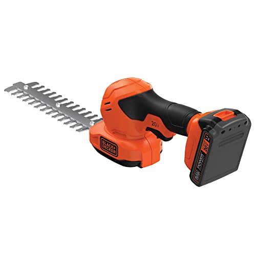 BLACK+DECKER 20V MAX* POWERCONNECT 3/8 in. Cordless Shear Shrubber Kit (BCSS820C1)