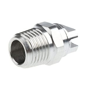 Baosity 5 Pieces 1/4 inch High Pressure Washer Spray Fan Nozzle Tip 65 Degree Stainless Steel - Easy to Install