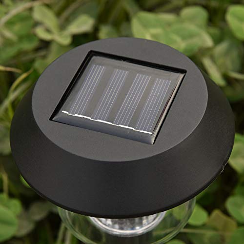 Tangkula LED Solar Garden Lights 6 Pack Waterproof Outdoor Solar Lights for Garden Path Walkway Outdoor Landscape Lighting Yard Lawn Deck Lamps