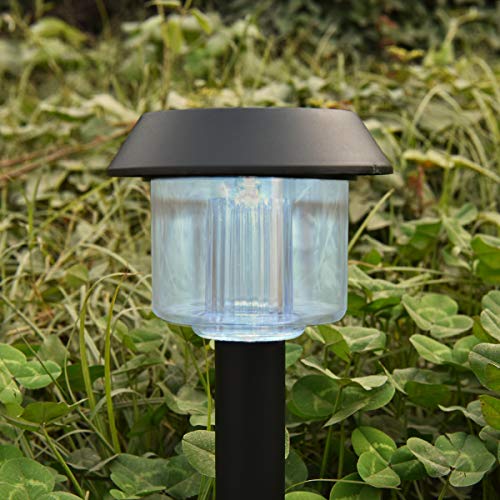 Tangkula LED Solar Garden Lights 6 Pack Waterproof Outdoor Solar Lights for Garden Path Walkway Outdoor Landscape Lighting Yard Lawn Deck Lamps