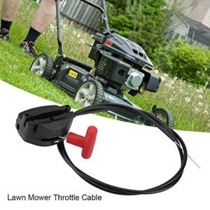 55.1" Lawn Mower Throttle Cable Switch Control Garden Machine Fitting Throttle Cable Lawnmower Control Switch Lever Handle Kit