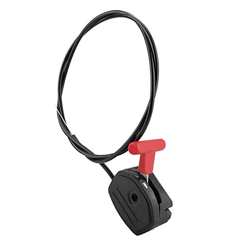 55.1" Lawn Mower Throttle Cable Switch Control Garden Machine Fitting Throttle Cable Lawnmower Control Switch Lever Handle Kit