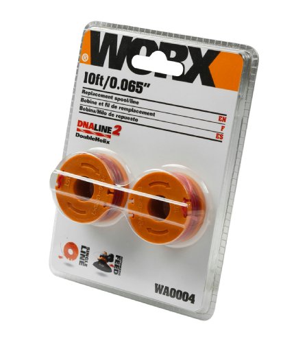 Worx WA0004 (2) Replacement Trimmer Line for Select Cordless String Trimmers